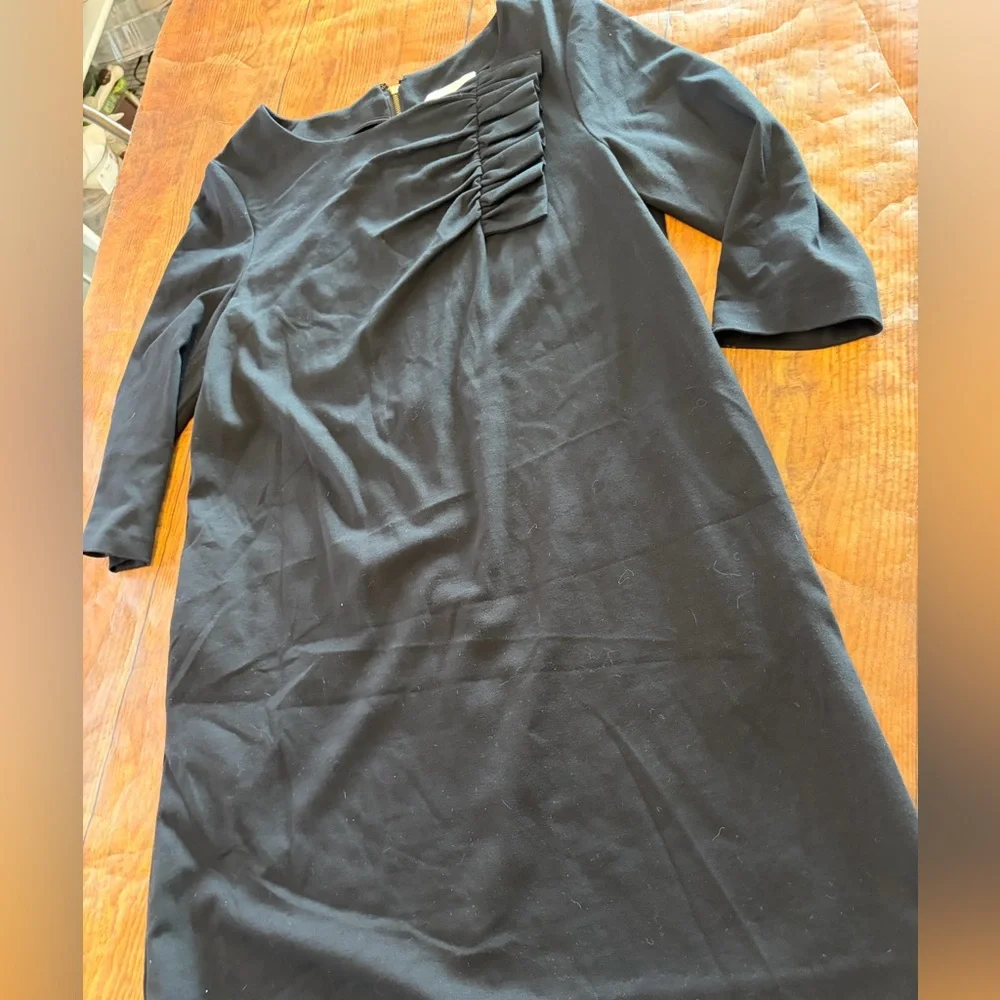 Kate Spade Black Ponte‎ Dress with 3/4 Sleeves